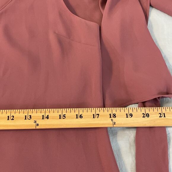 Amanda Uprichard Shift Jacket Dress Dusty Rose Size Small - Picture 7 of 10